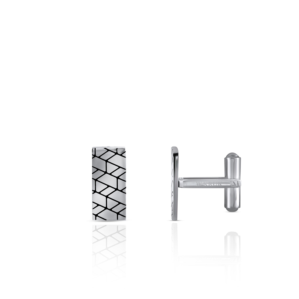 Spinki do koszuli stalowe W.KRUK