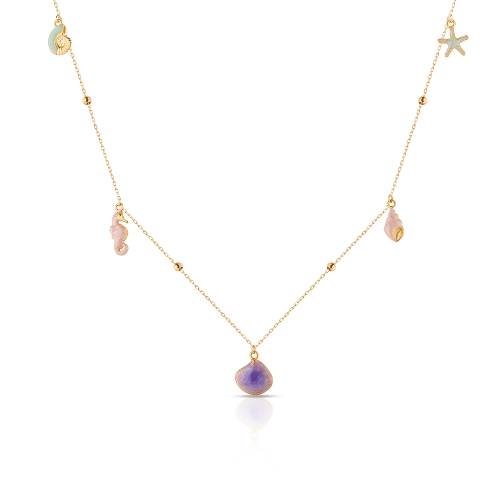 Naszyjnik złoty Santorini