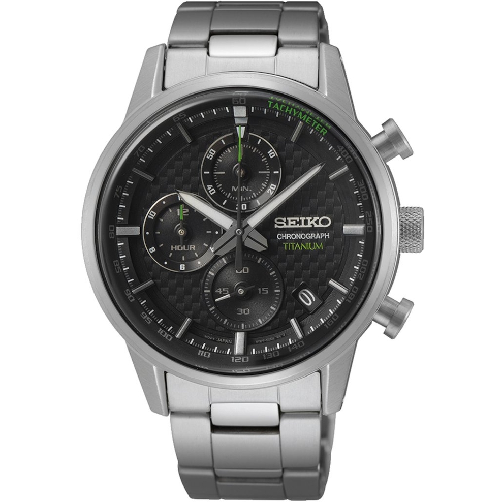 ZEGAREK SEIKO PRESAGE TITANIUM CHRONOGRAPH