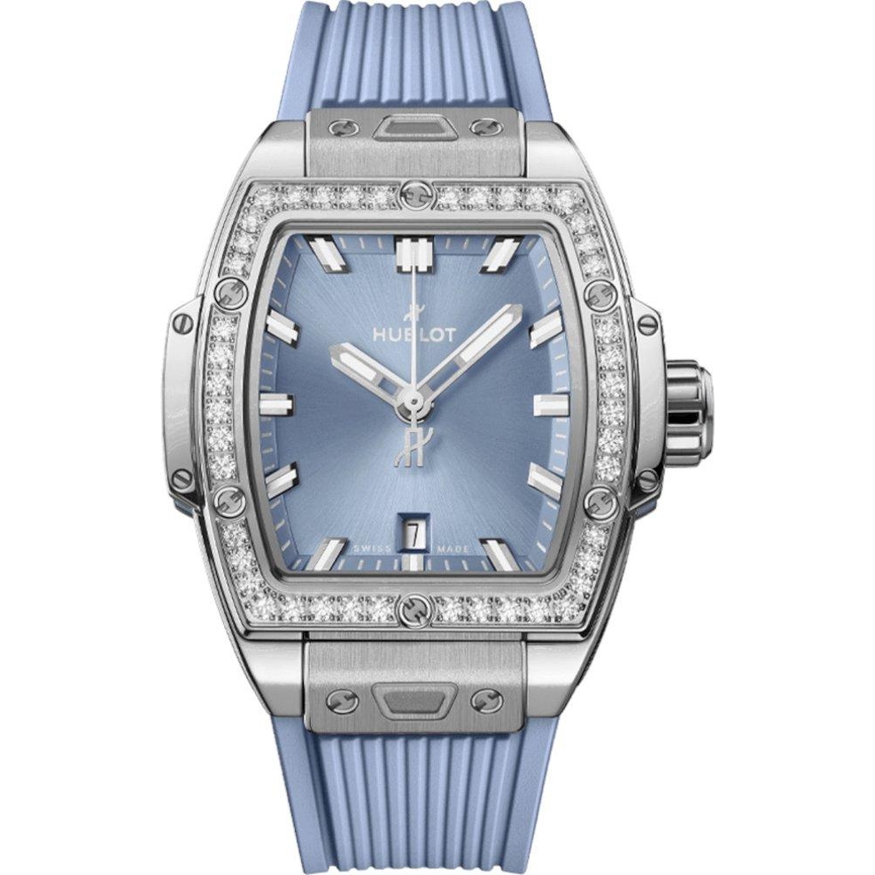 ZEGAREK HUBLOT SPIRIT OF BIG BANG STEEL COAL BLUE DIAMONDS