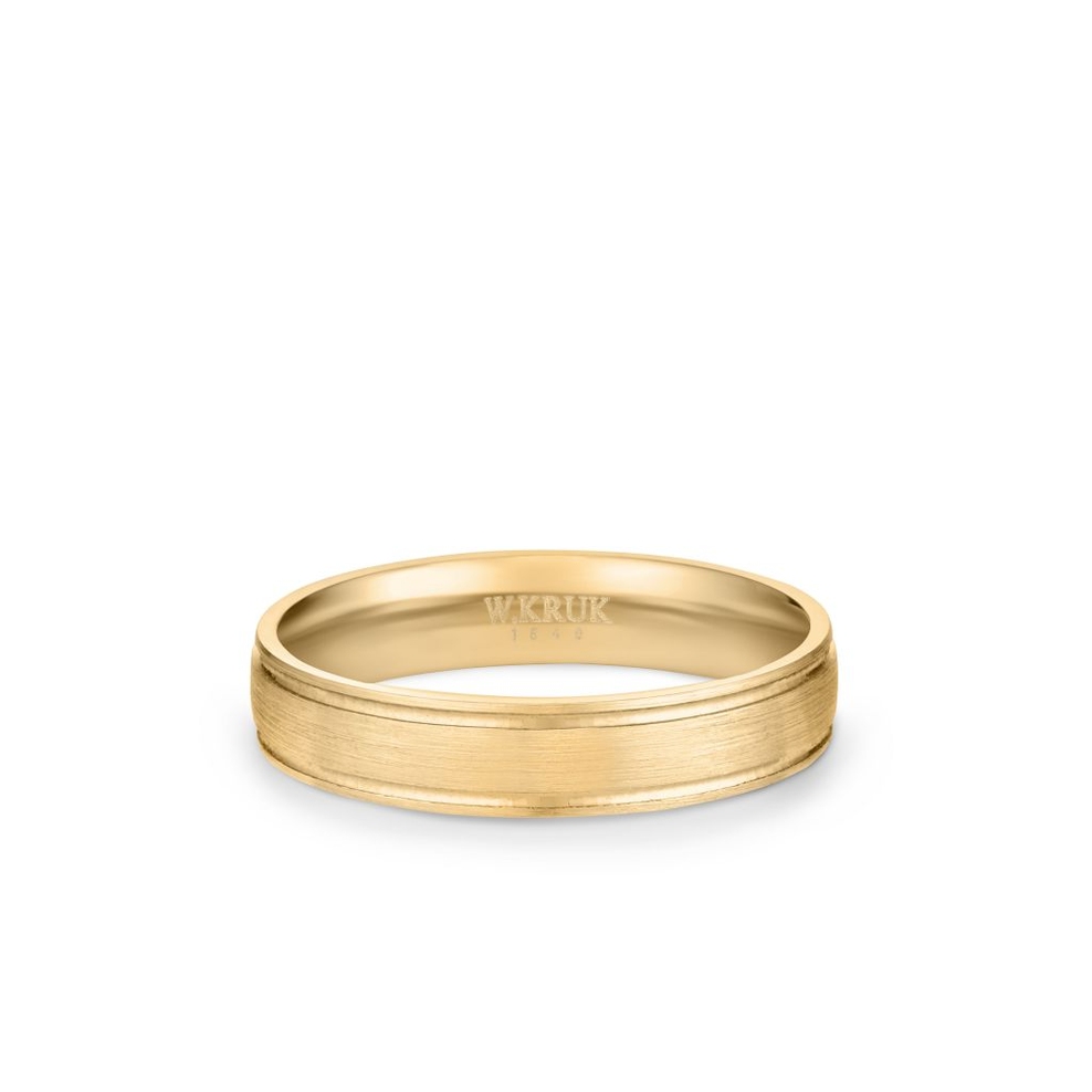 Obrączka złota ACRI męska