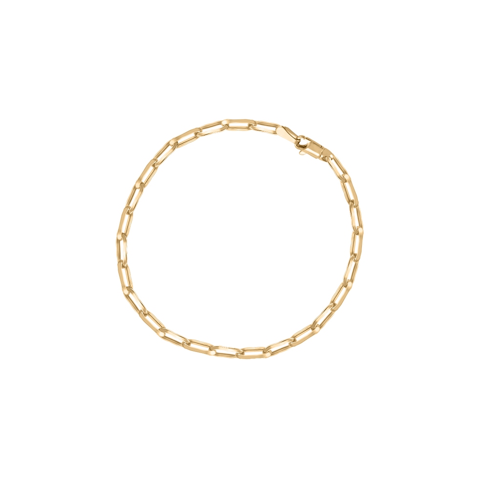 Bransoleta złota pancerka