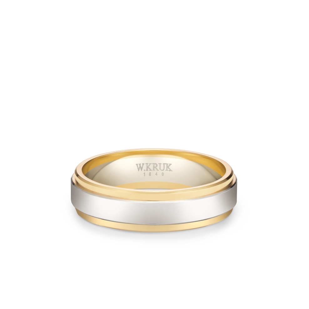 Obrączka złota TOTUS męska