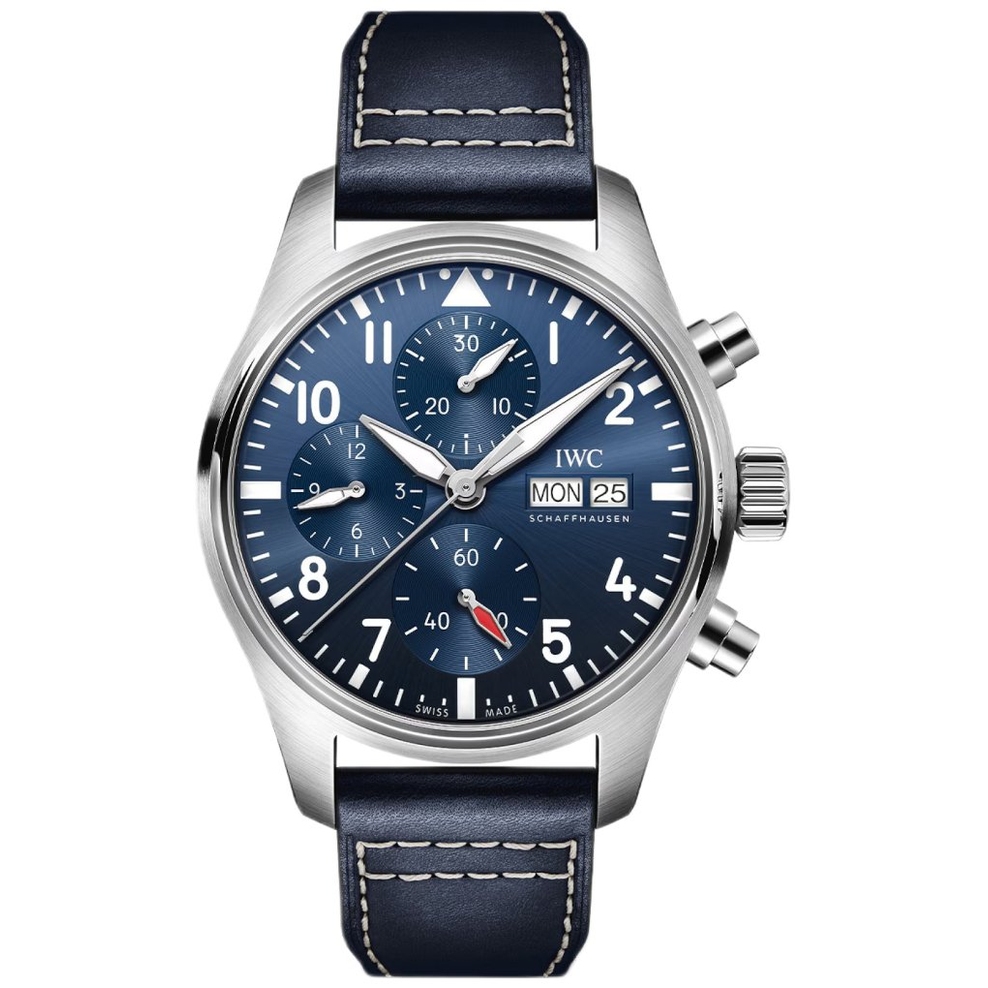 ZEGAREK IWC SCHAFFHAUSEN PILOT'S AUTOMATIC CHRONOGRAPH