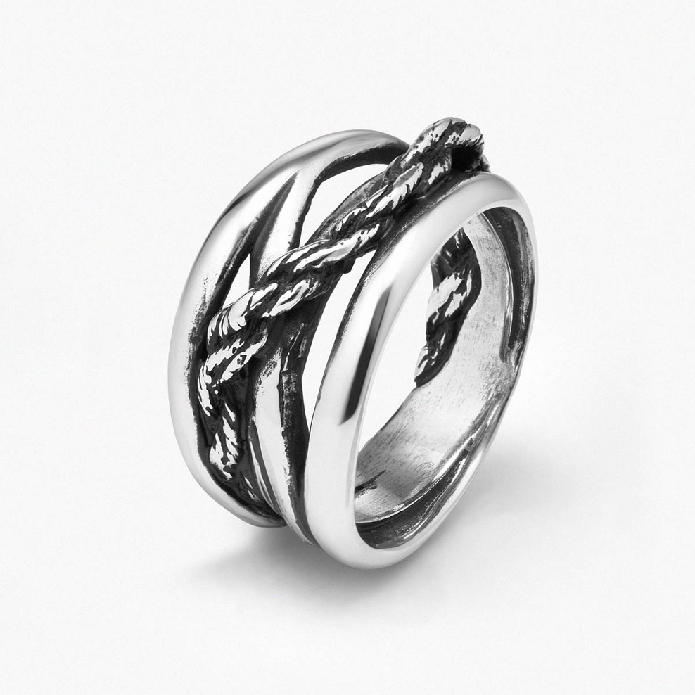 Pierścionek srebrny Freedom Forever