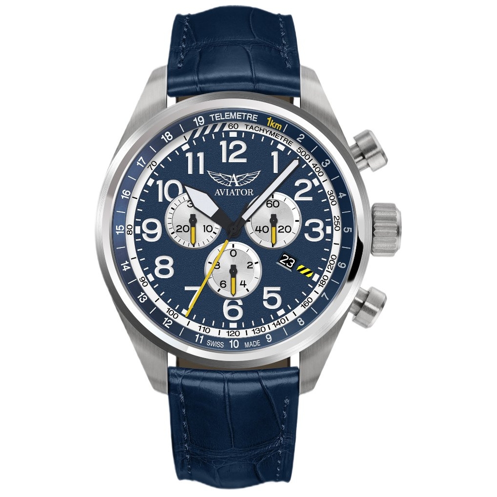 ZEGAREK AVIATOR AIRACOBRA P45 CHRONOGRAPH