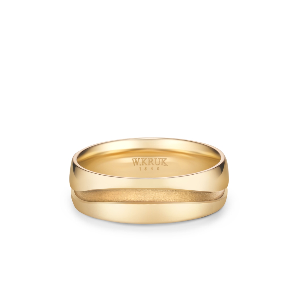 Obrączka złota SPERARE męska