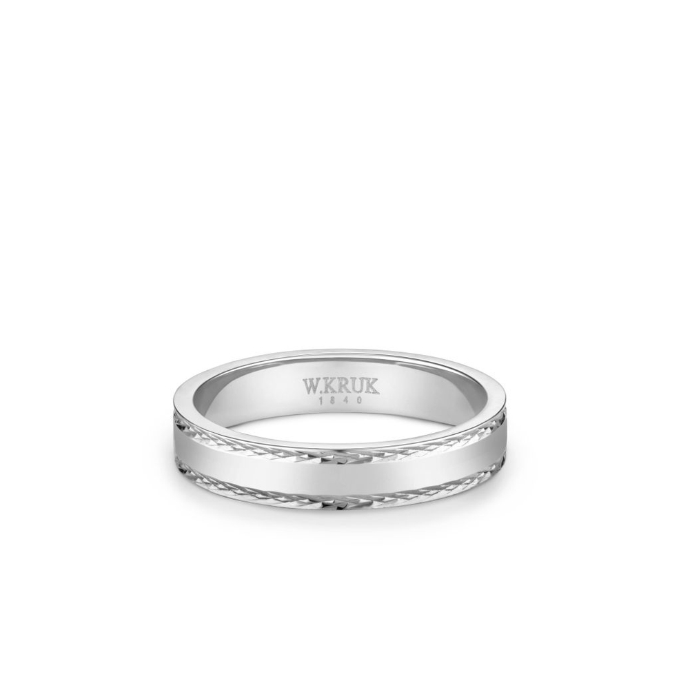 Obrączka złota DAVOS damska