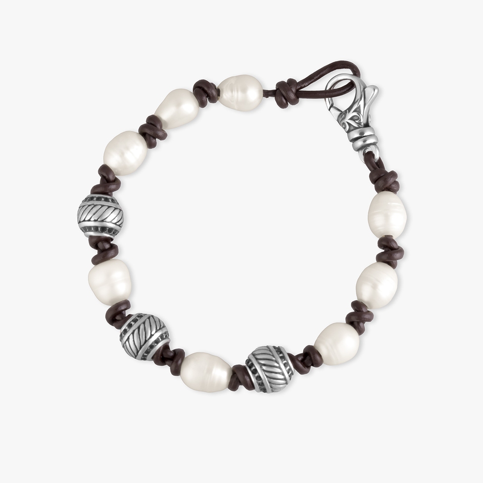 Bransoleta z perłami