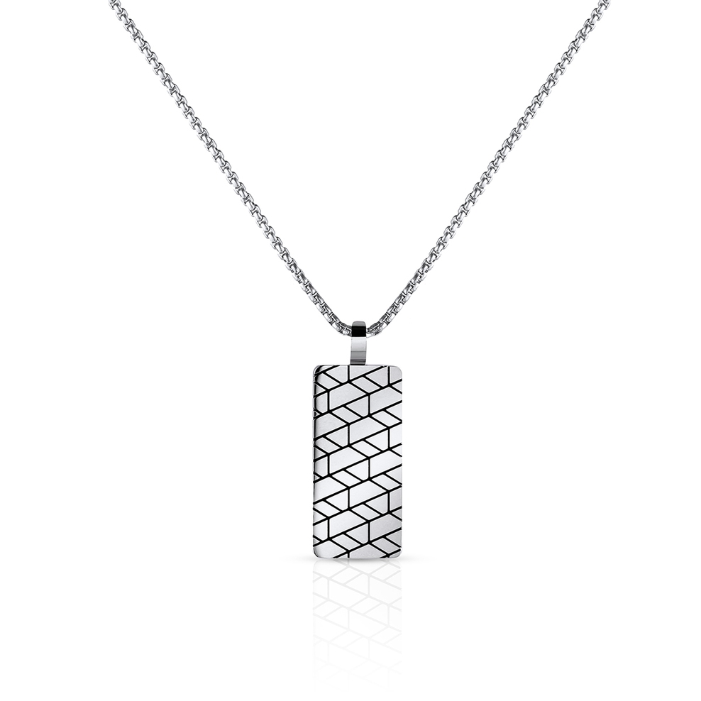 Naszyjnik ze stali W.KRUK