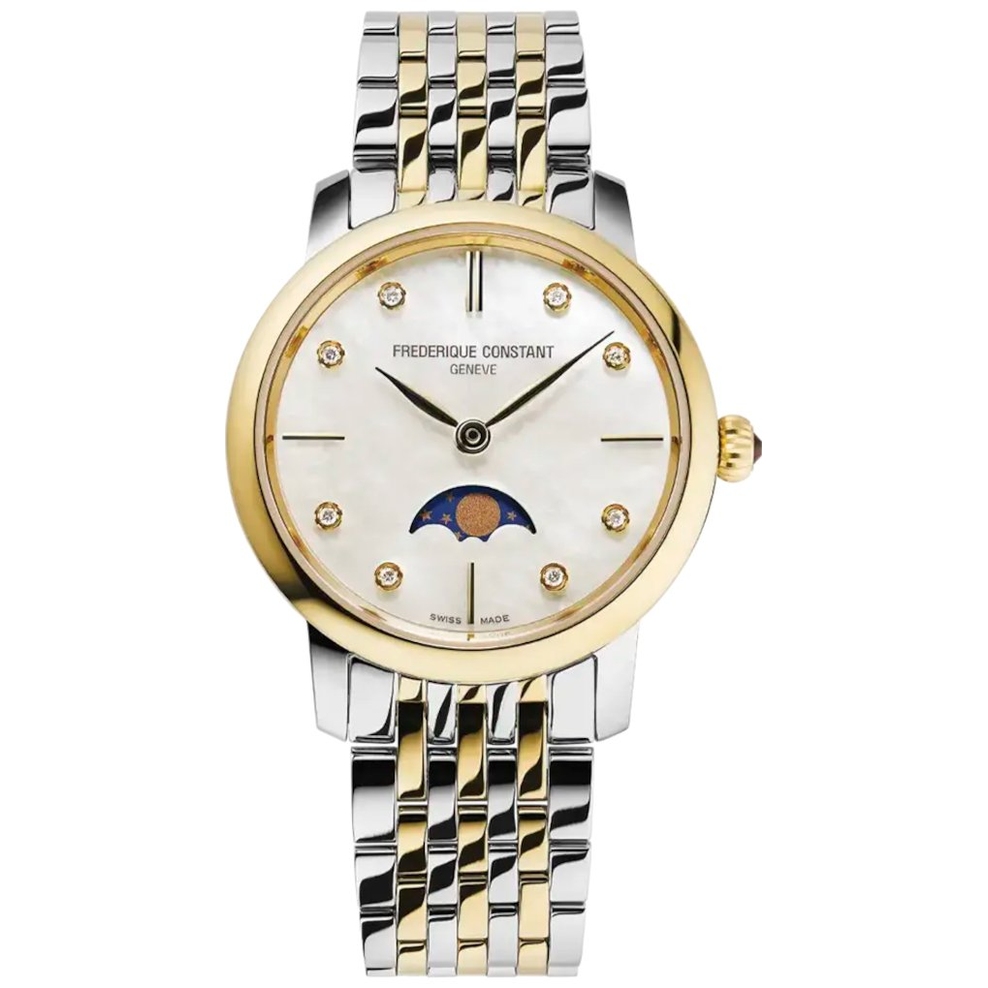 ZEGAREK FREDERIQUE CONSTANT CLASSICS SLIMLINE LADIES MOONPHASE