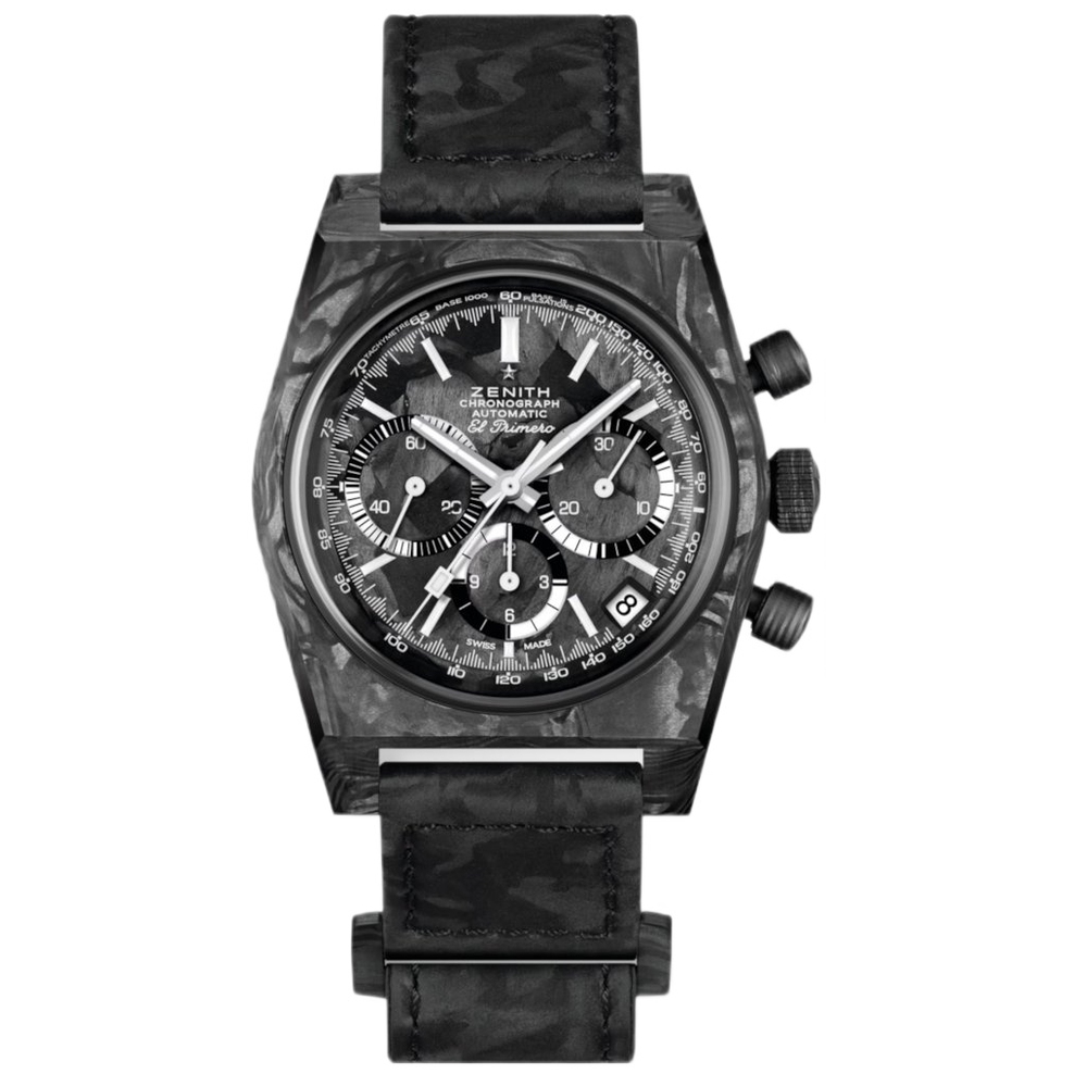 ZEGAREK ZENITH CHRONOMASTER REVIVAL COVER GIRL CARBON LIMITED EDITION