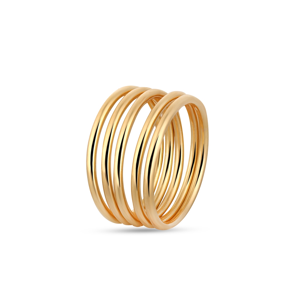 Pierścionek złoty wieloelementowy