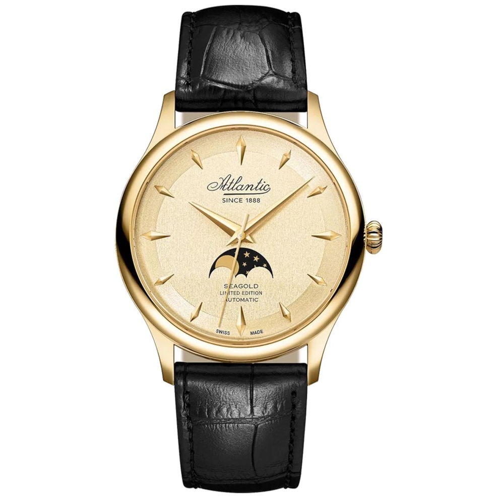ZEGAREK ATLANTIC SEAGOLD MOONPHASE LIMITED EDITION