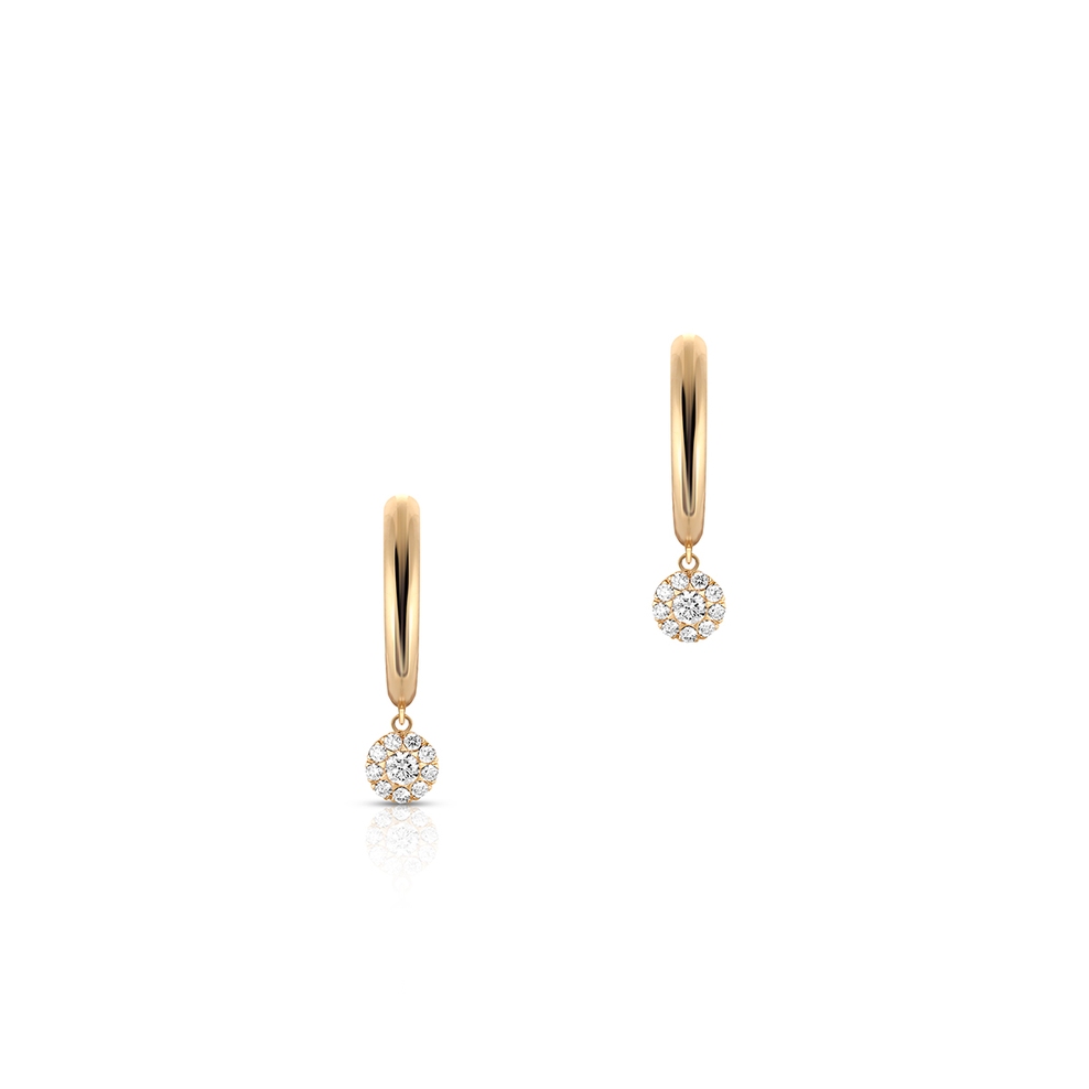 Kolczyki złote Recarlo