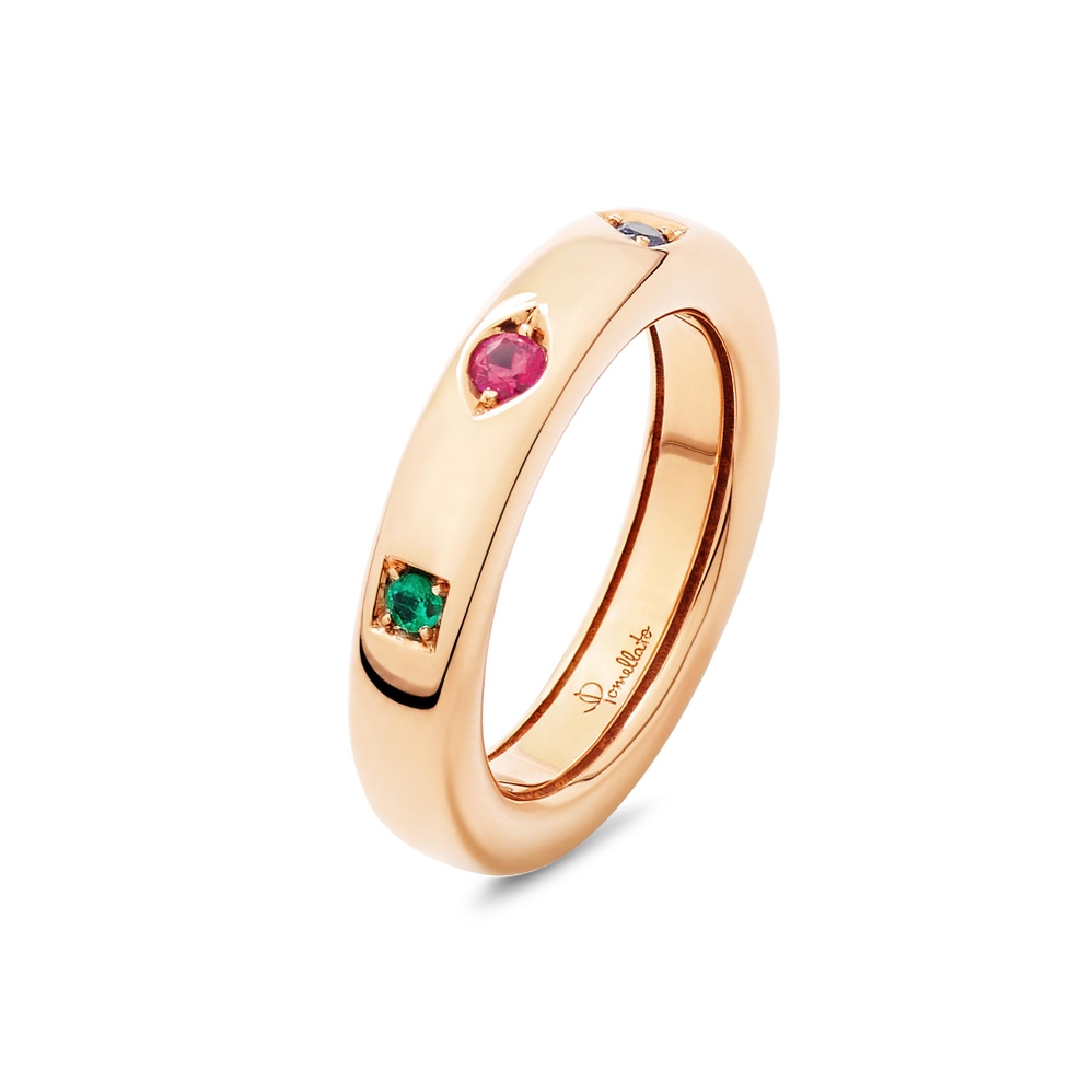 Pierścionek złoty POMELLATO