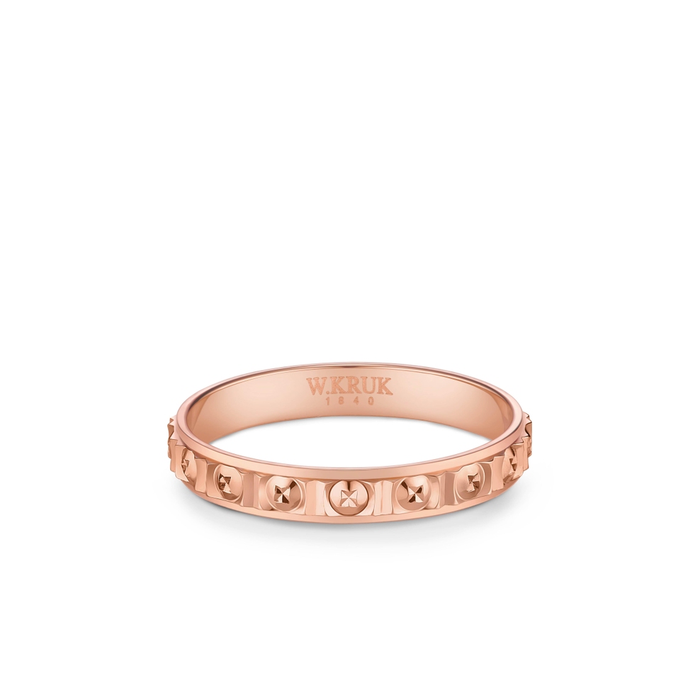 Obrączka złota FANTASIA