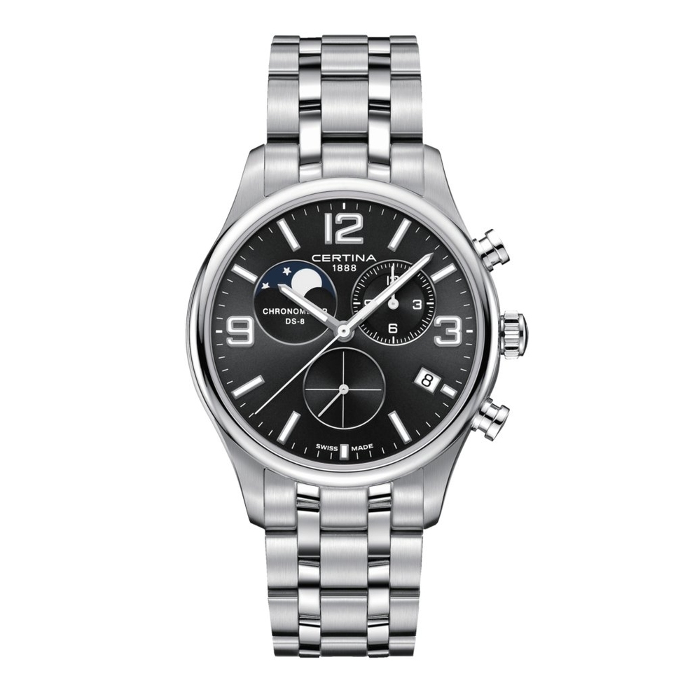 ZEGAREK CERTINA DS-8 CHRONOGRAPH MOON PHASE
