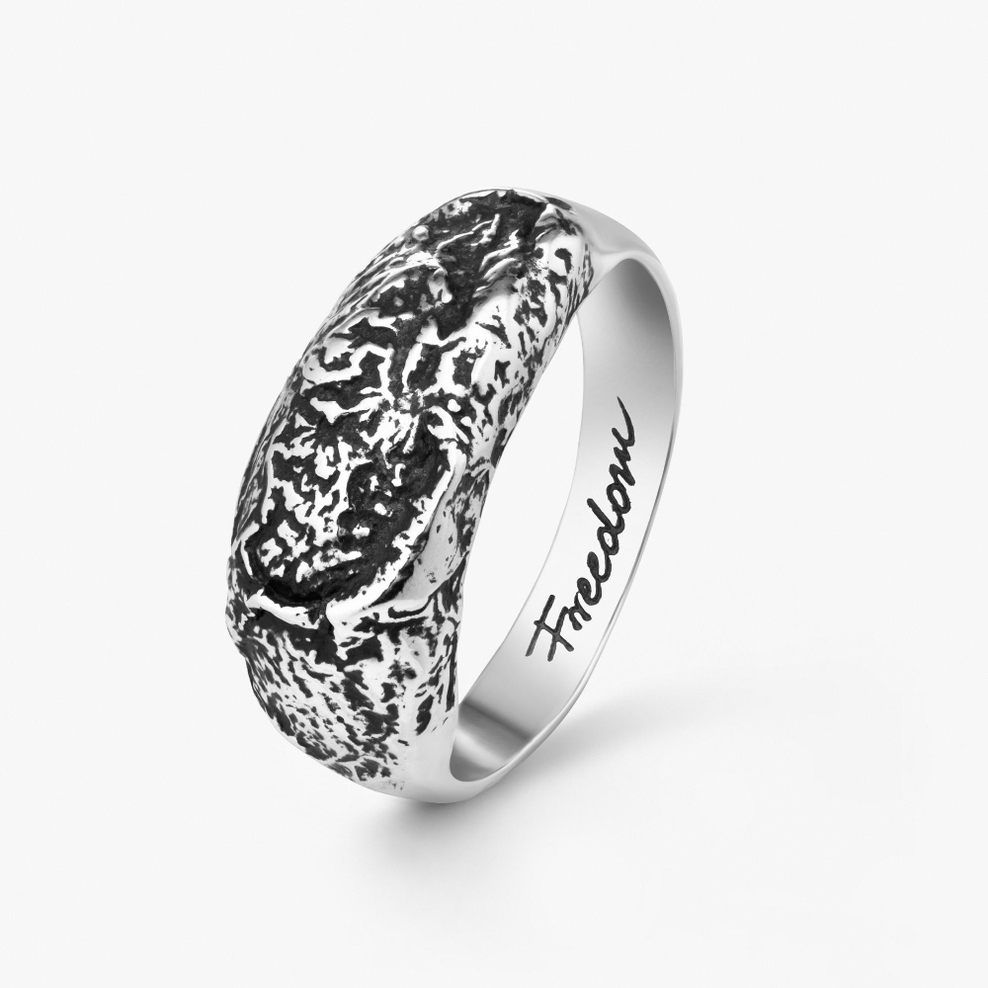 Pierścionek srebrny FREEDOM ELEMENTS