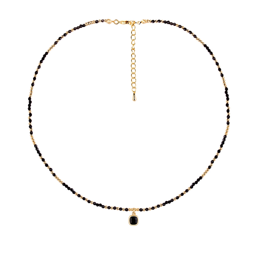 Naszyjnik pozłacany ze spinelami Picky Pica