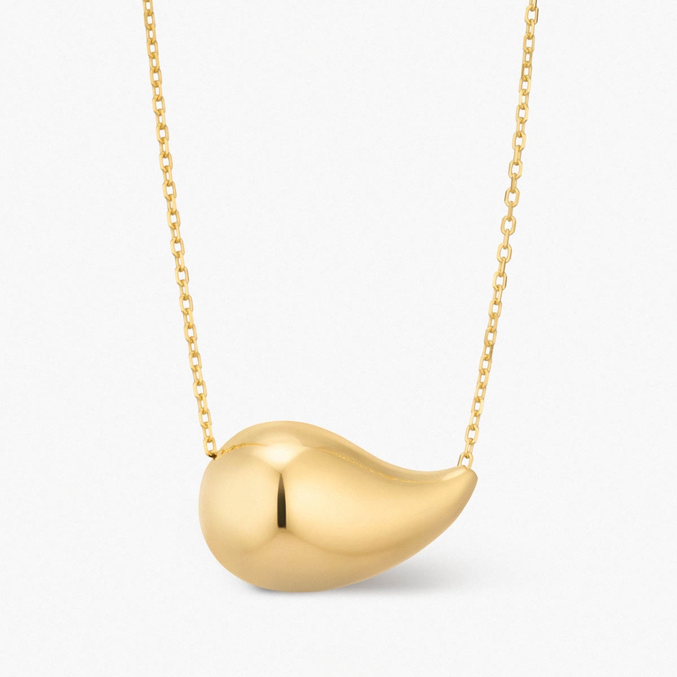 Naszyjnik srebrny pozłacany