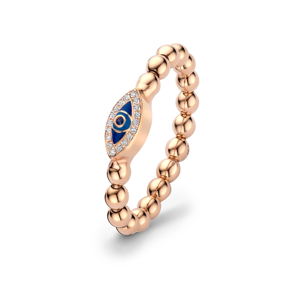 Pierścionek zloty Hulchi Belluni