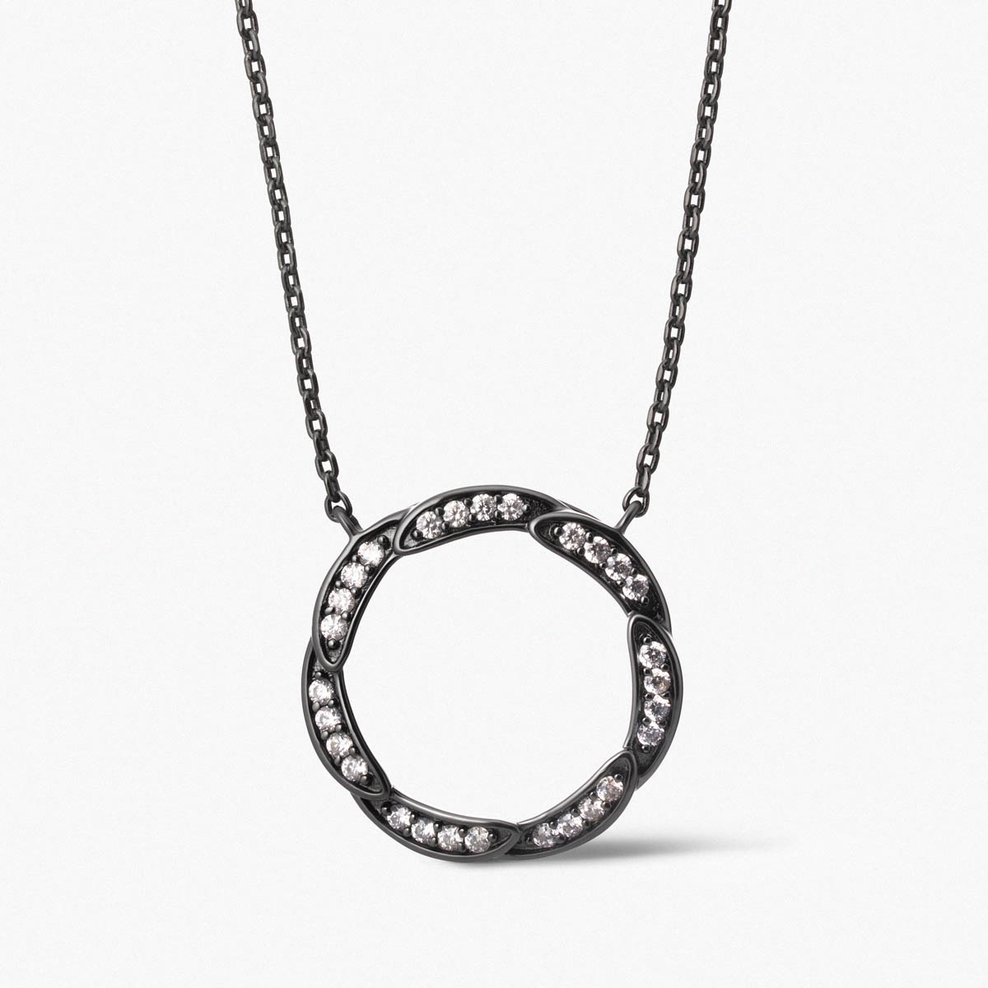 Naszyjnik srebrny Meteory