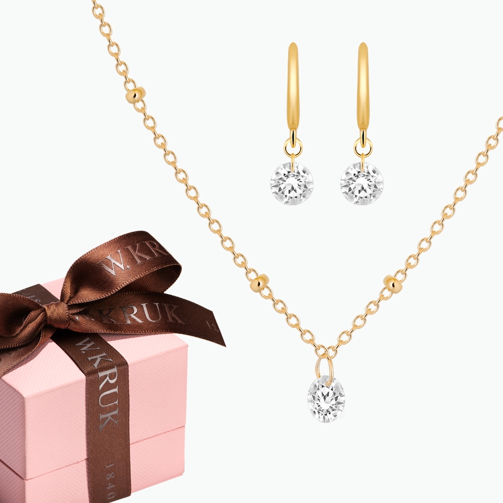 KOMPLET DELIKATNY BLASK