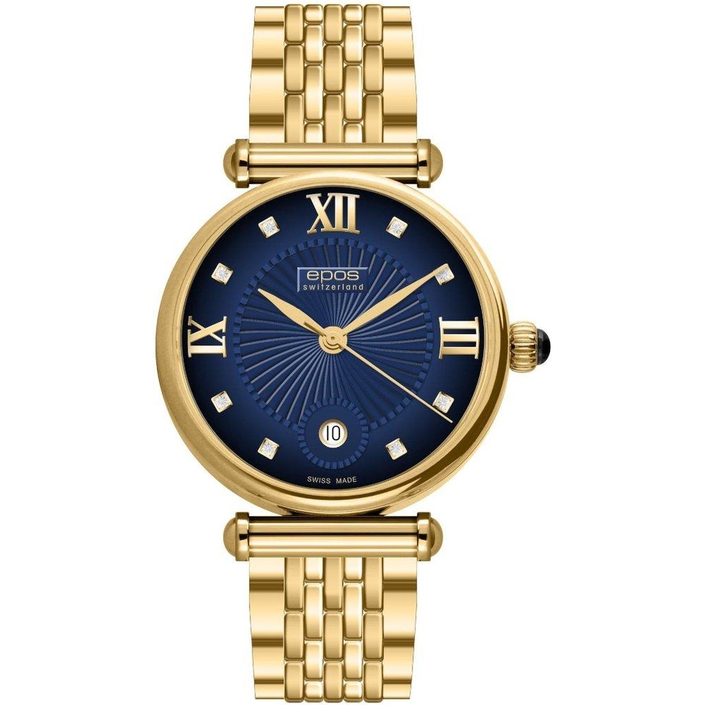 ZEGAREK EPOS QUARTZ LADY ROUND DIAMONDS