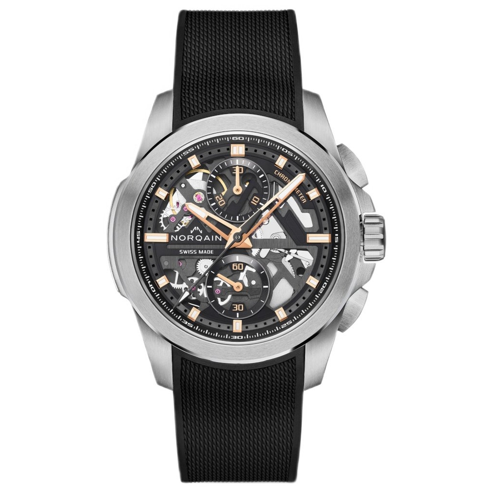 ZEGAREK NORQAIN INDEPENDENCE SKELETON CHRONOGRAPH