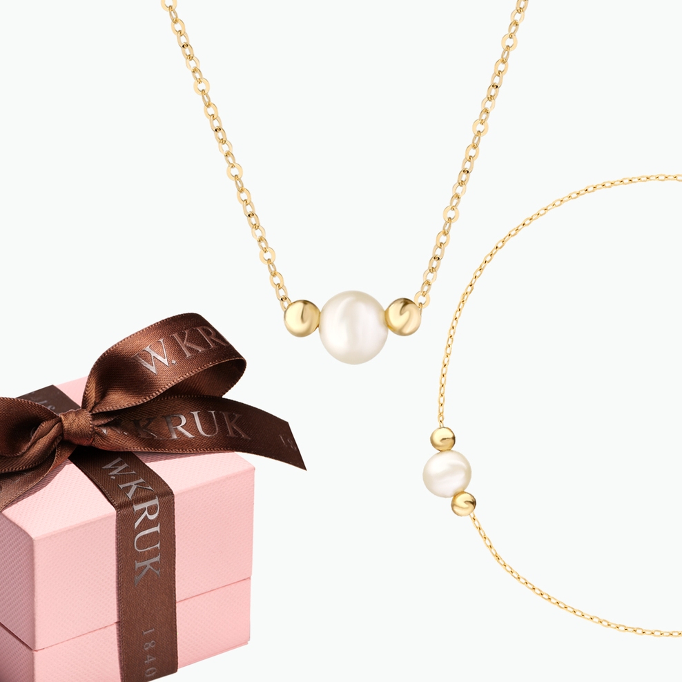 Komplet Świetlista Perła