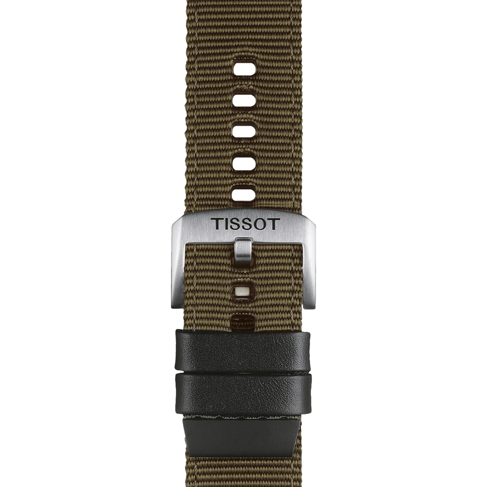 Tissot pasek khaki materiałowy 22 mm