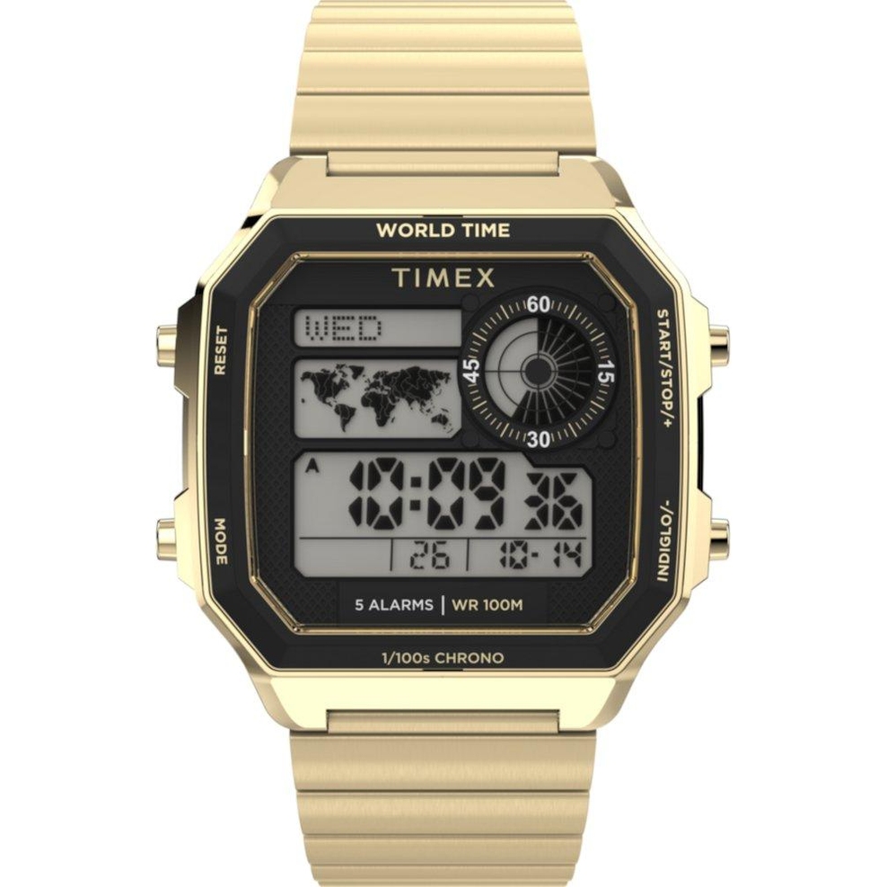 ZEGAREK TIMEX WORLD TIME DIGITAL
