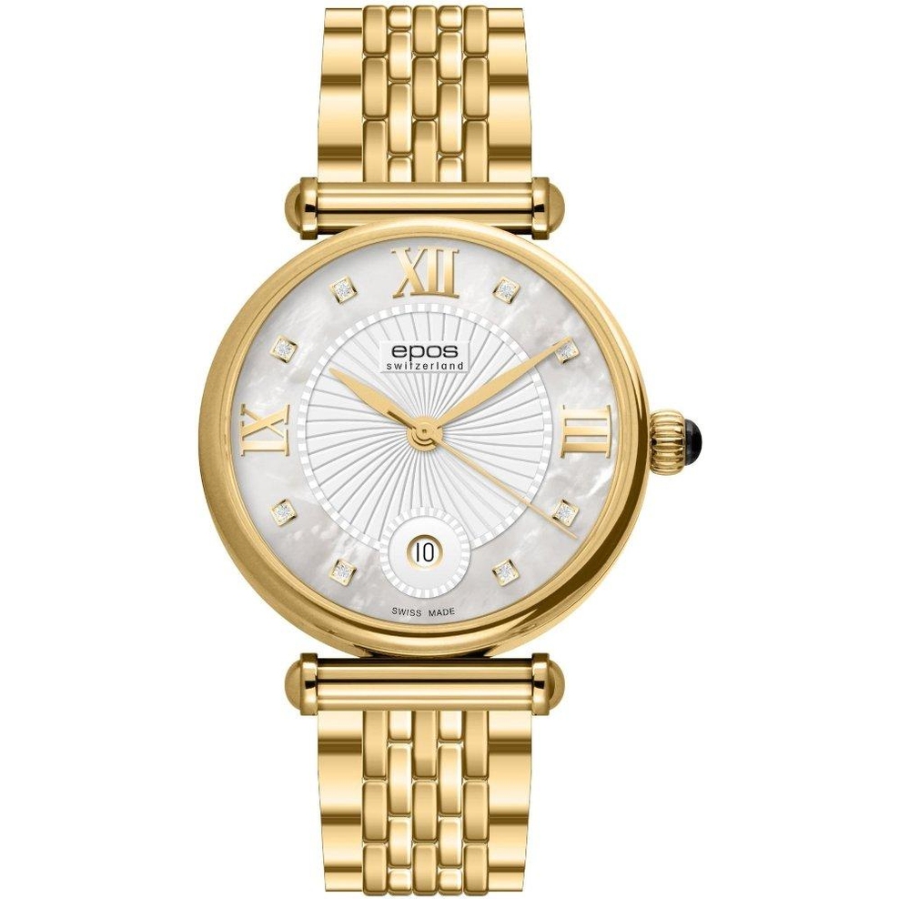 ZEGAREK EPOS QUARTZ LADY ROUND DIAMONDS