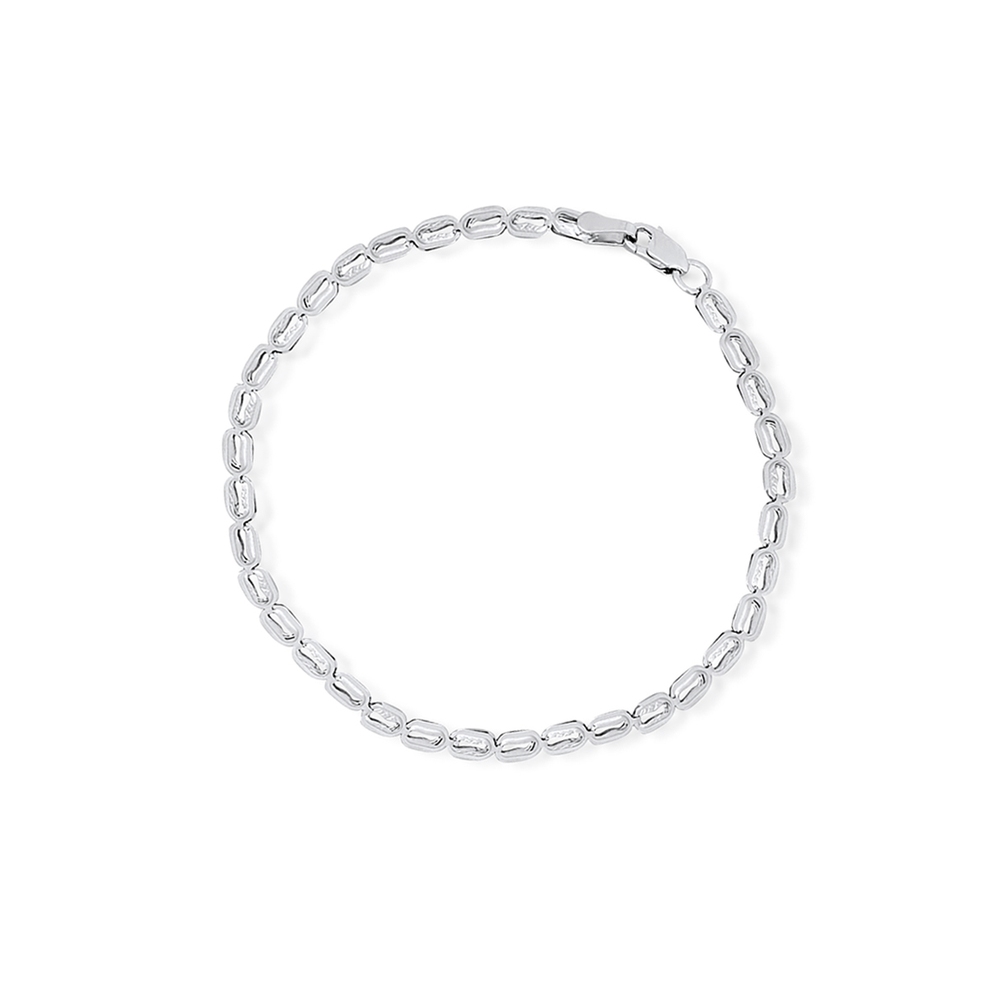 Bransoleta białe złoto