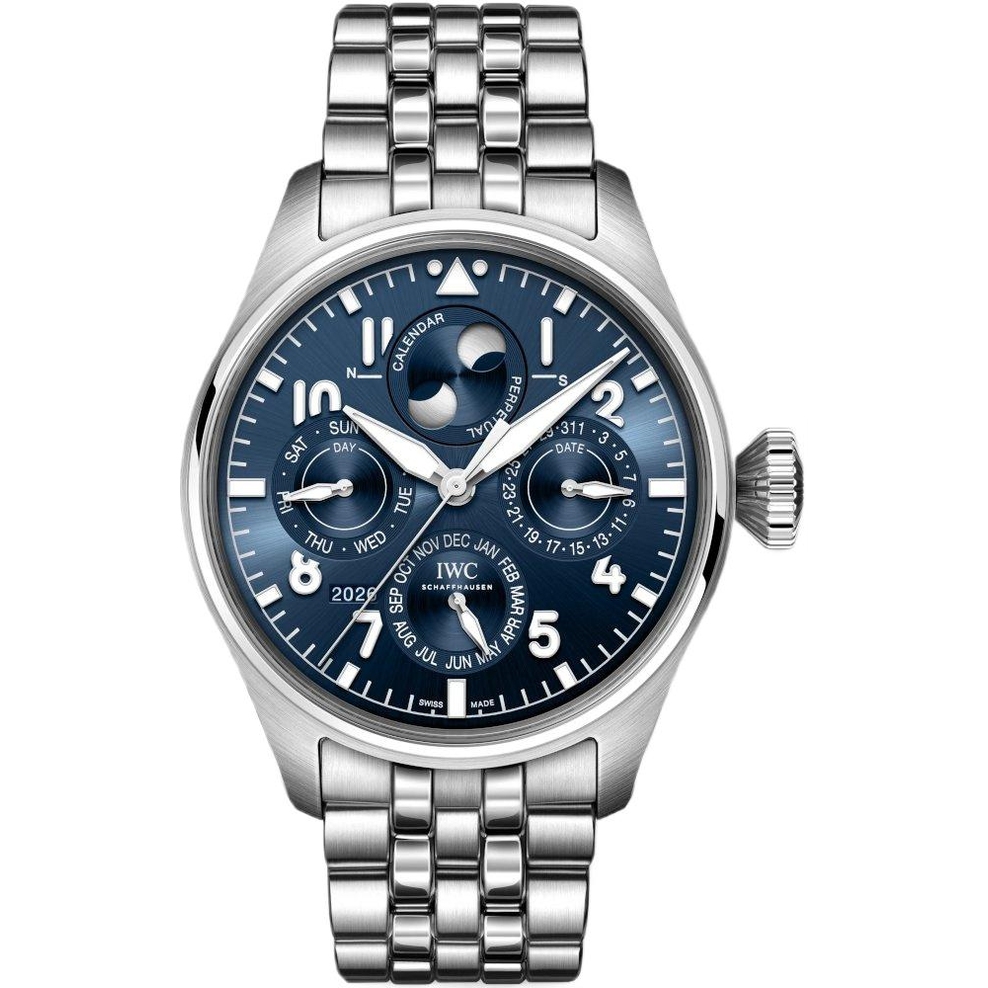 ZEGAREK IWC SCHAFFHAUSEN BIG PILOT'S PERPETUAL CALENDAR PROSET LE PETIT PRINCE