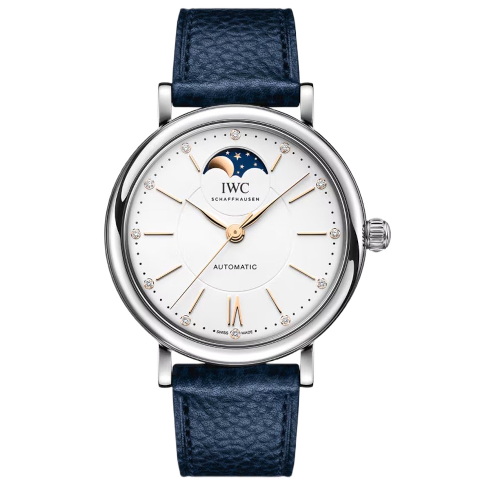 ZEGAREK IWC SCHAFFHAUSEN PORTOFINO AUTOMATIC MOON PHASE