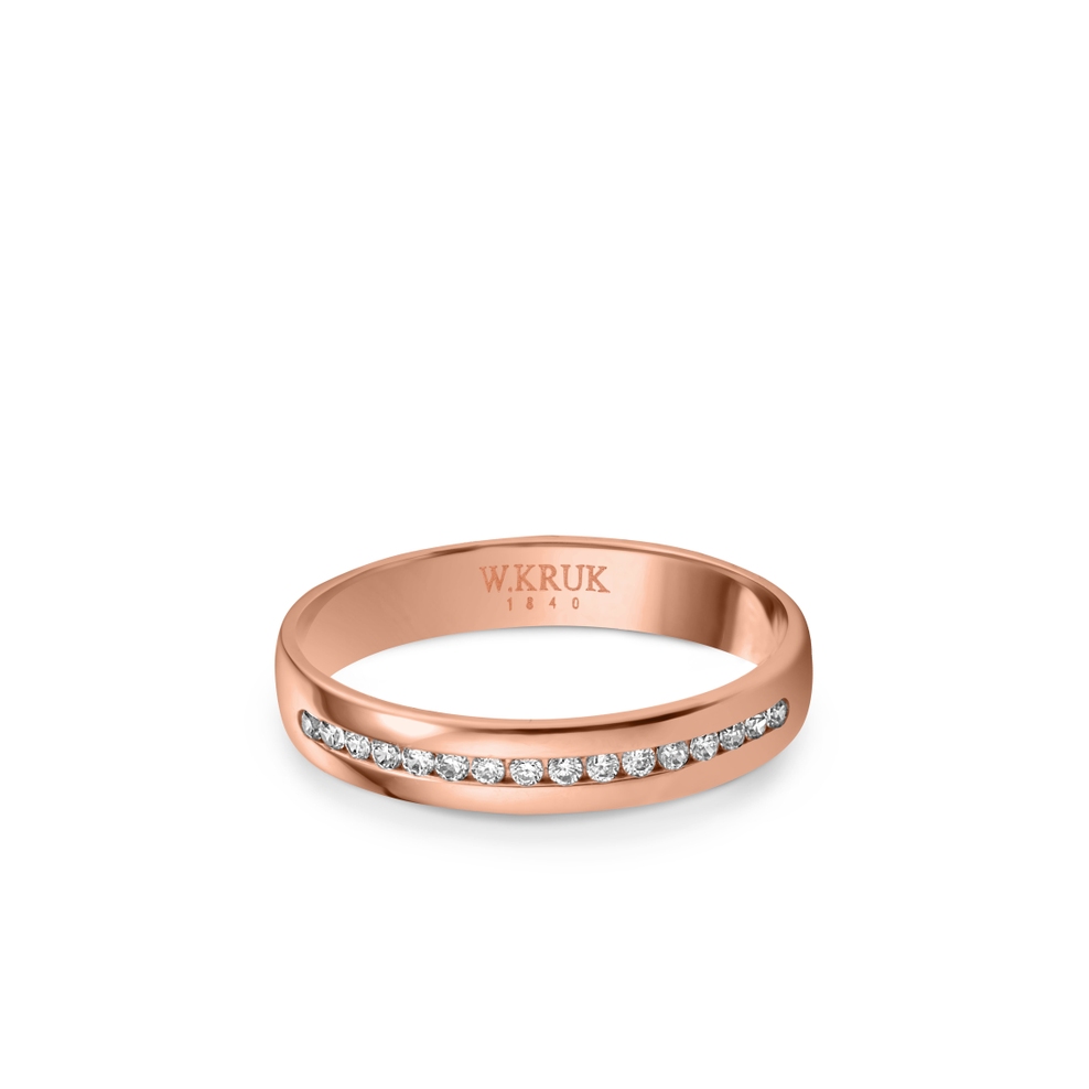 Obrączka złota SPERANZA damska