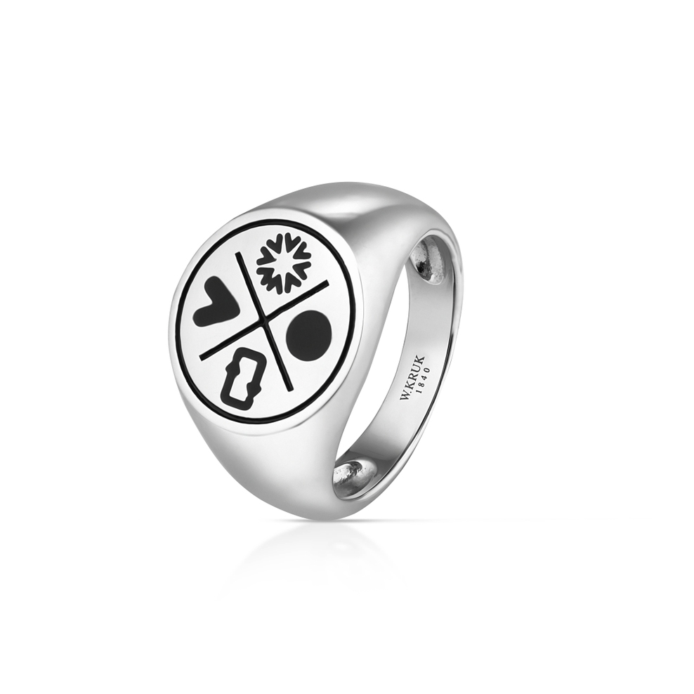 Sygnet srebrny męski Longplay