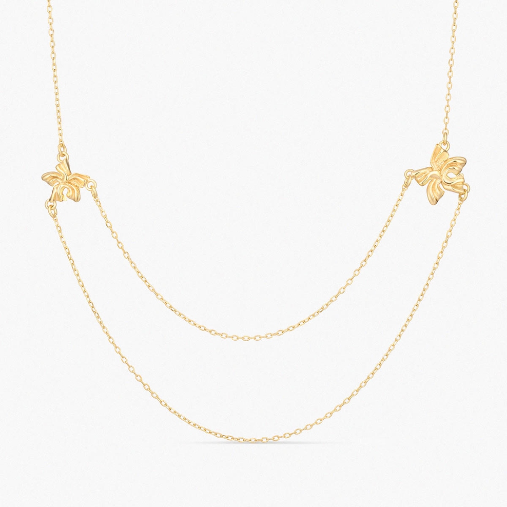 Naszyjnik srebrny Follow