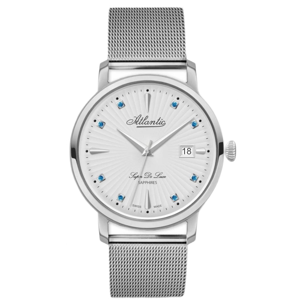 ZEGAREK ATLANTIC SUPER DE LUXE BLUE SAPPHIRE EDITION