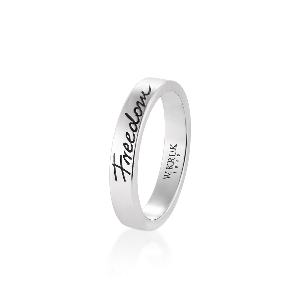 Pierścionek srebrny Freedom