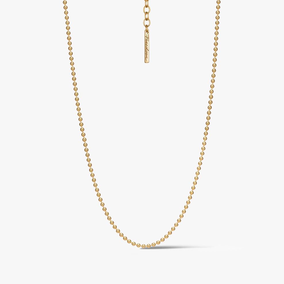 Łańcuszek srebrny kulka FREEDOM ELEMENTS