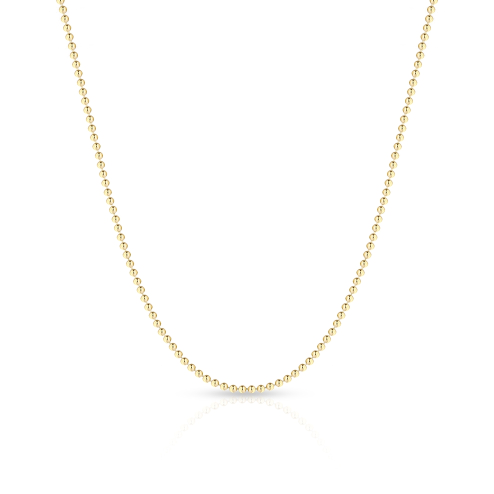 Łańcuszek złoty kulka