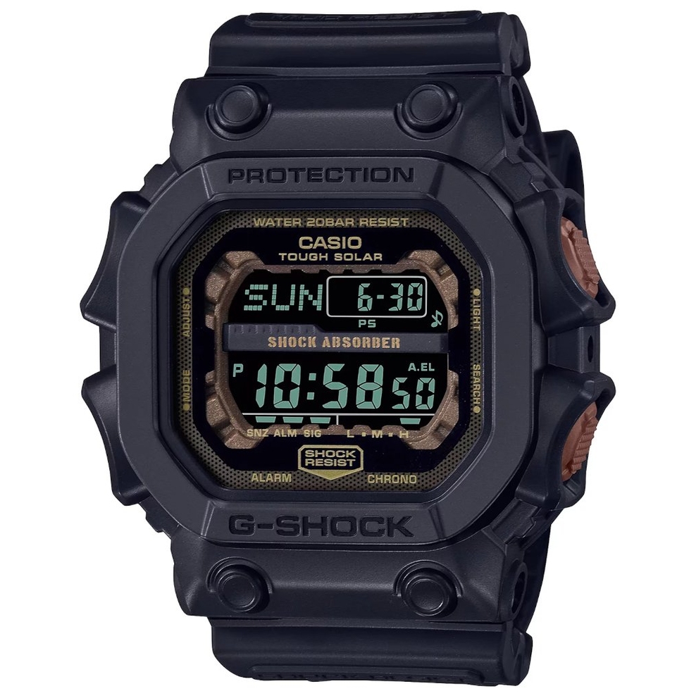 ZEGAREK G-SHOCK Teal and Brown