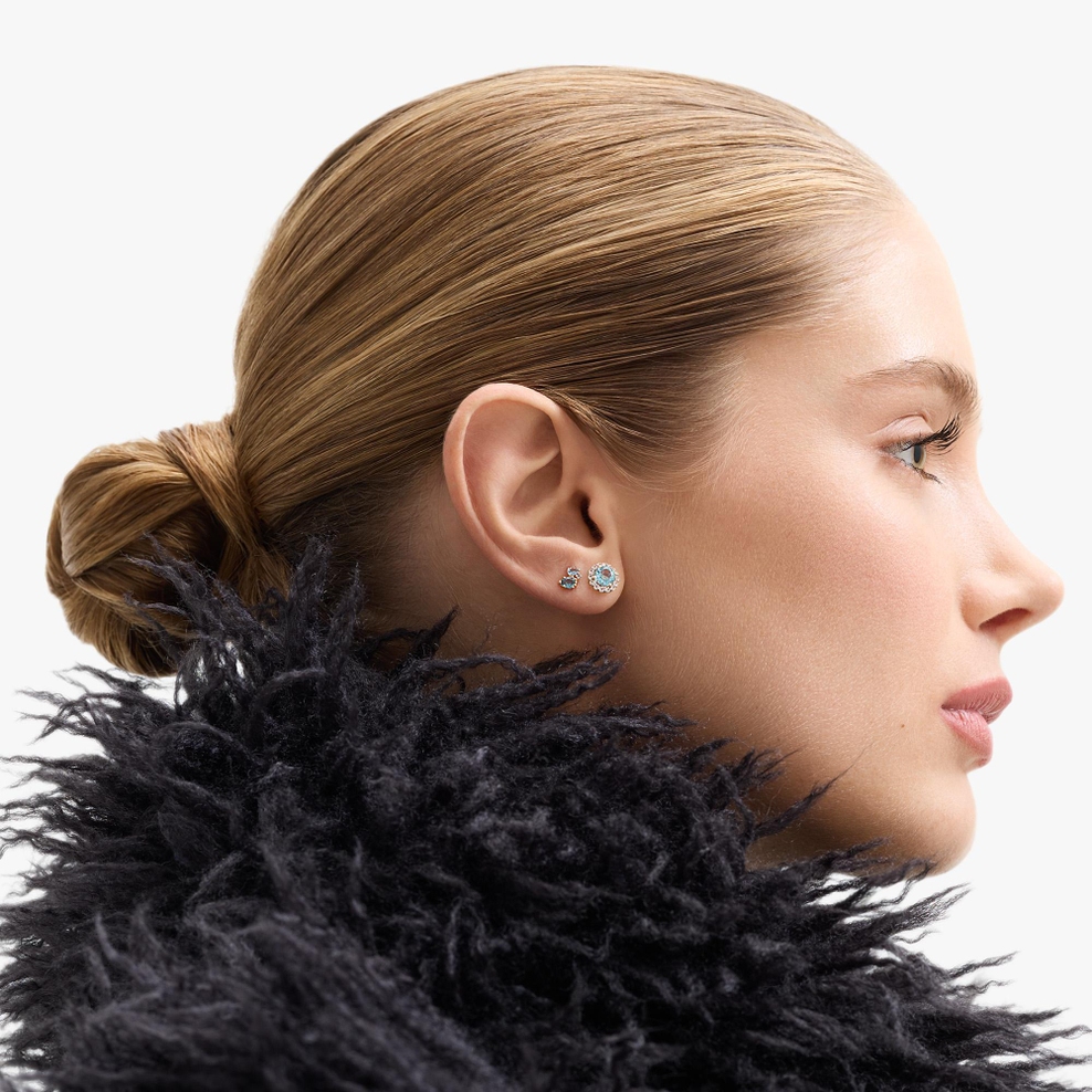 Kolczyki złote Maria Antonina