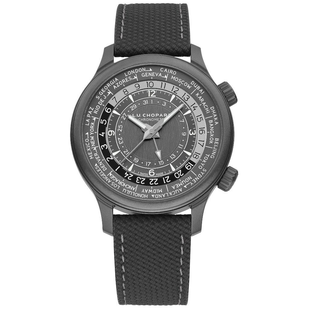 ZEGAREK CHOPARD L.U.C TIME TRAVELER ONE BLACK LIMITED EDITION