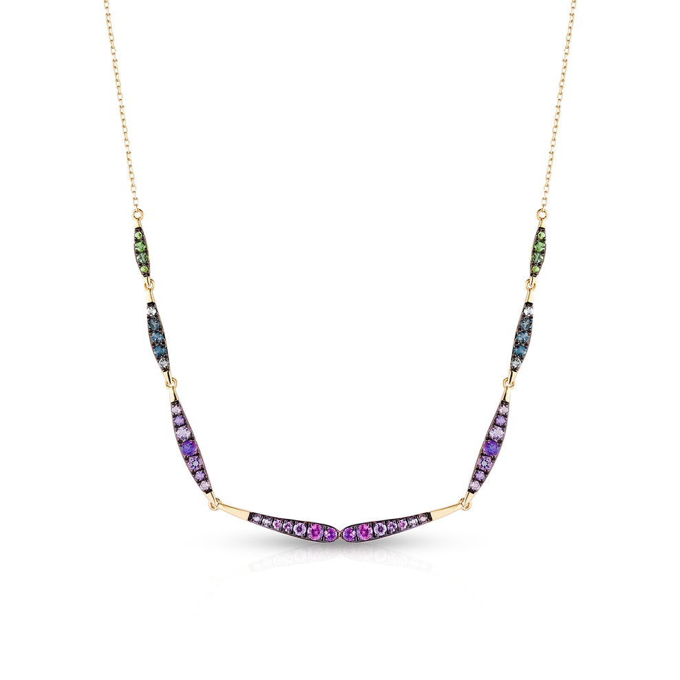 Naszyjnik złoty Preludium Paradise Birds