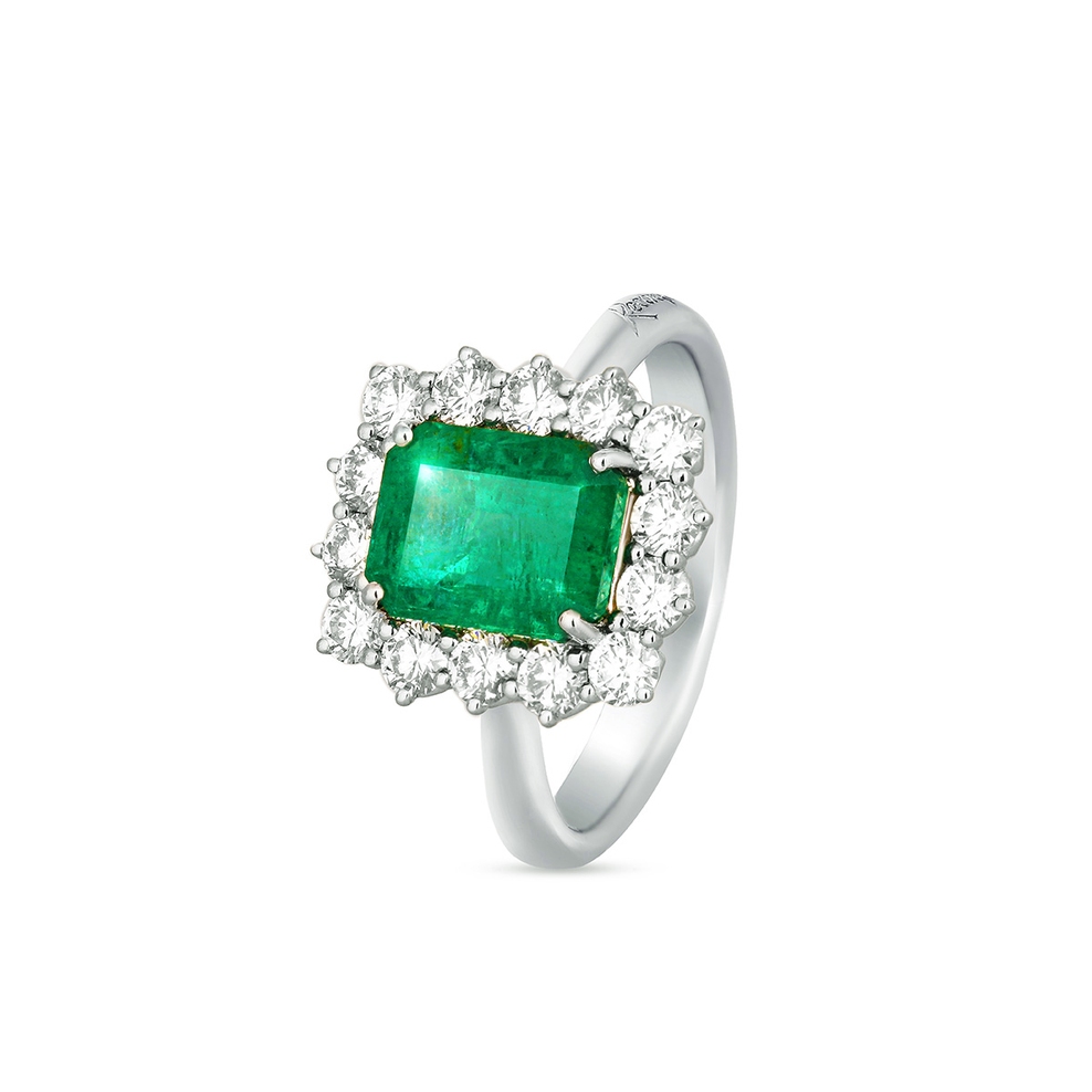 Pierścionek złoty Recarlo