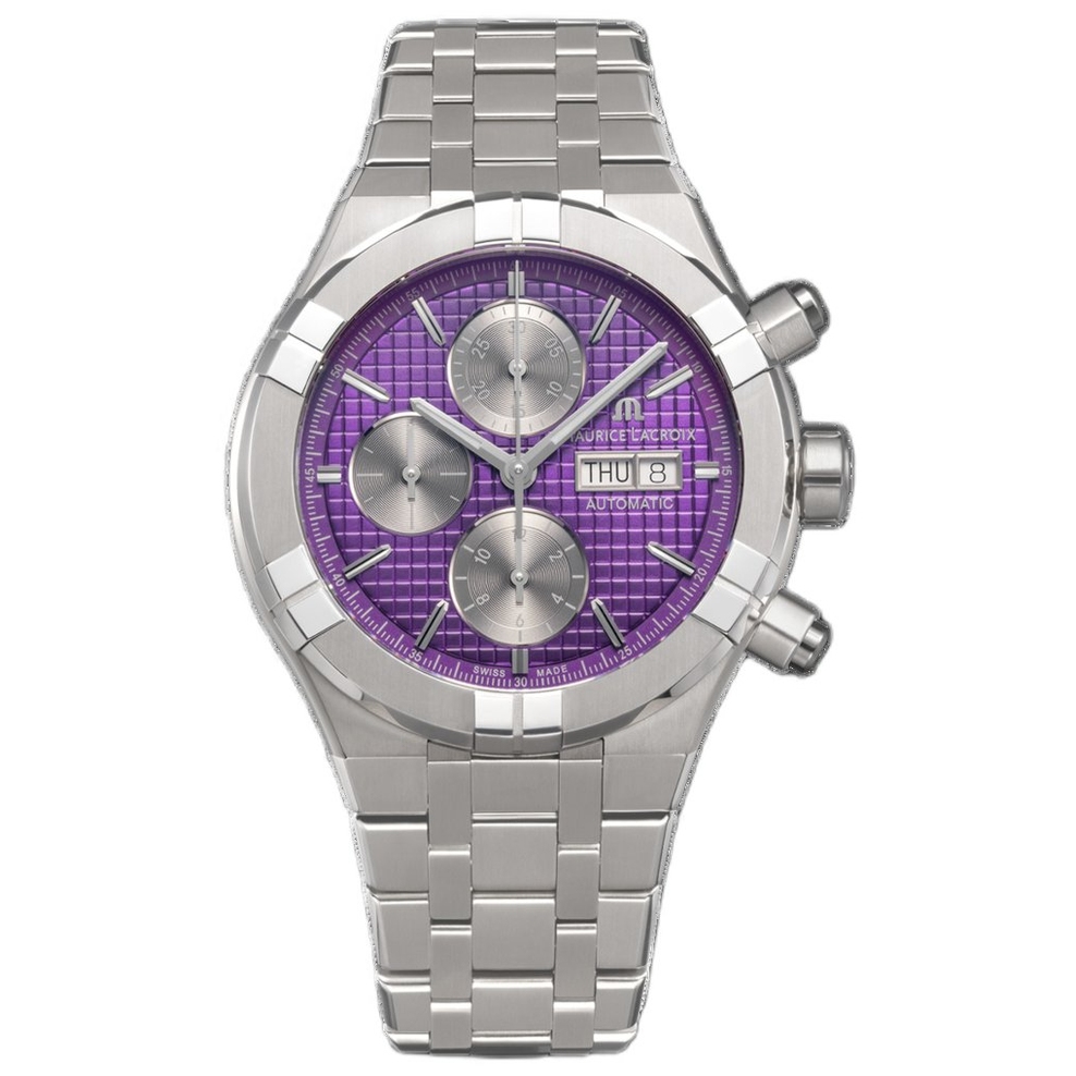 ZEGAREK MAURICE LACROIX AIKON AUTOMATIC TITANIUM CHRONOGRAPH